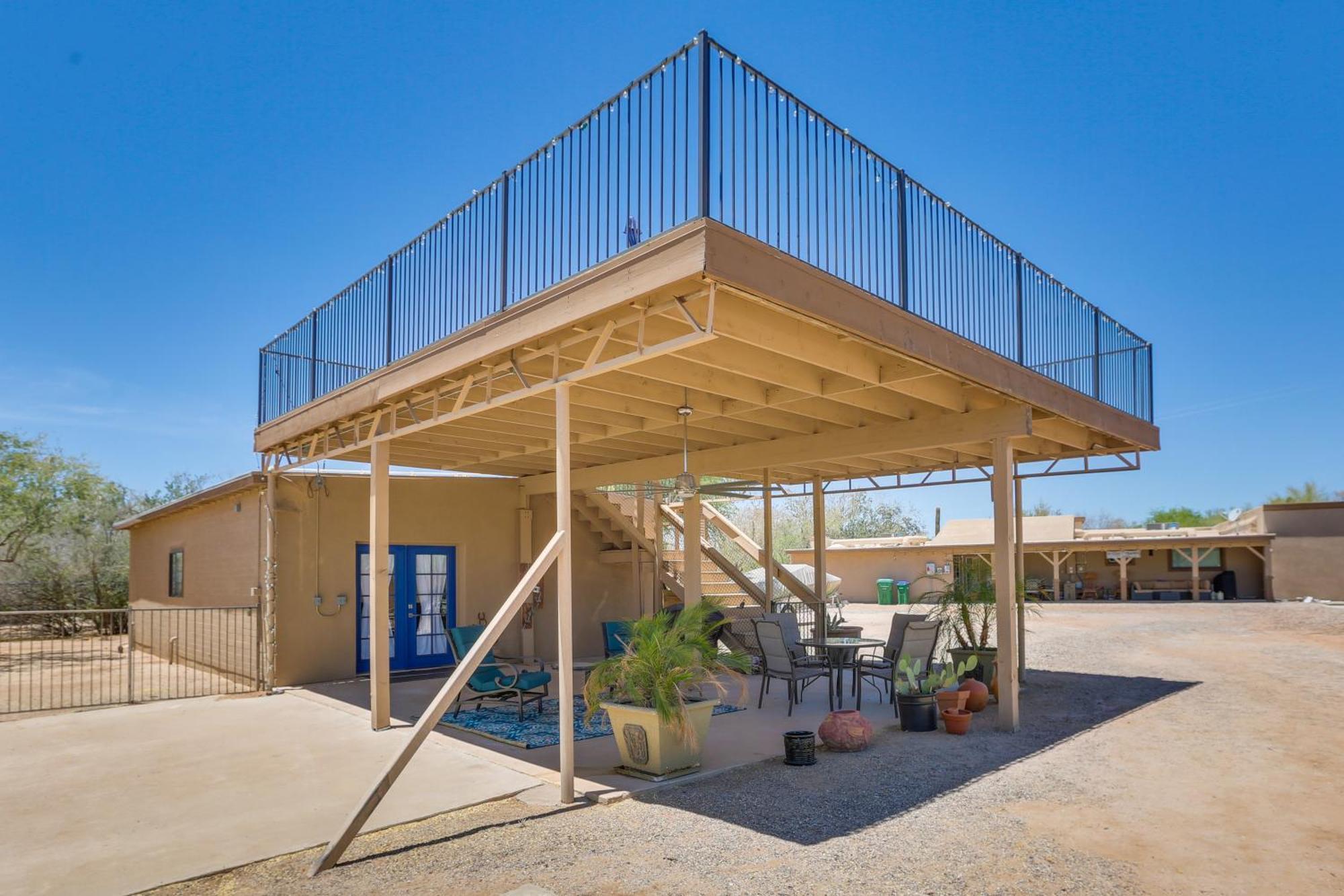Oro Valley Retreat With Pool, Spa And Rooftop Views! Luaran gambar